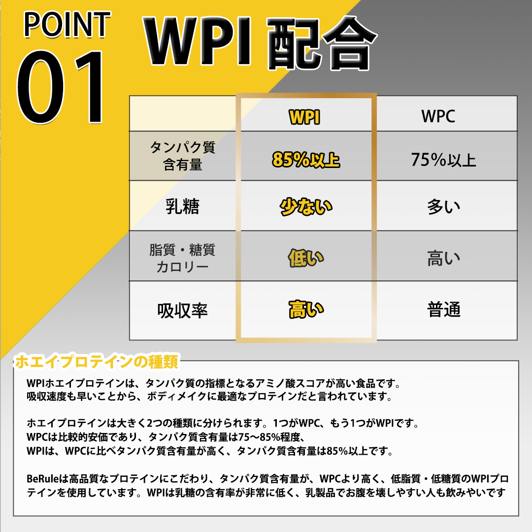 POINT01 WPI配合